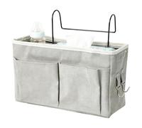 Organizador De La Cama Portátil Ajustable Ahorrador De Espacio | Bolsillo De Almacenamiento Para Litera Para Guardería Hospital Residencia Dormitorio Habitación Infantil Universidad Viaje