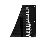 Organizador de llaves enrollable - Tela Oxford 62×46 cm | Bolsa para llaves con múltiples bolsillos, correa ajustable, maletín de reparación portátil, bolsa enrollable para herramientas | Taller