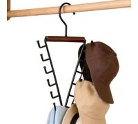 Organizador de perchas de armario con 12 ganchos, resistente, en forma de V | Múltiples perchas que ahorran espacio para dormitorio, apartamento, taquilla, caravana, casa, lavandería
