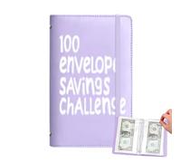 Organizador De Presupuesto: Desafío De 100 Piggy Bank Para Ahorros, Planificador De 100 Días Con Seguimiento Progresivo Para Ahorrar | 5050 Dólares Para Adultos Y Niños