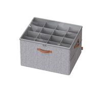 Organizador de zapatos con tapa y asas