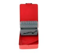 Organizador Dispensador de Brocas, Estuche Vacío para Índice de Brocas, Metal, Accesorio Profesional para Taller- 19 Ranuras