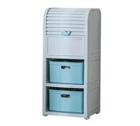 Organizador Juguetes Para Ropa Organizador De Almacenamiento Juguetes 3 Niveles, Caja Extraíble Con 2 Contenedores, Cofre Juguete Ruedas Para Sala Juegos, Dormitorio Y Estar Cestas Cubos Habitacion