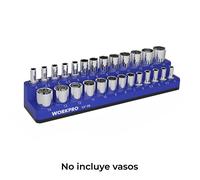 Organizador magnético vacío para vasos de 1/4' estándar