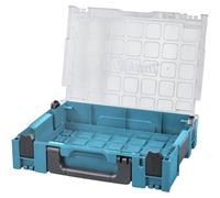 Organizador MAKPAC 191X84-4 (azul/transparente, sin separadores)