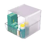 ORGANIZADOR MODULAR CON UN CAJON DE 16,5X14,5X7 CM TRANSPARENTE DEFLECTO 350801