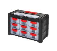 Organizador Multicase Cargo almacén de piezas de client rojo negro cajones 3 ...