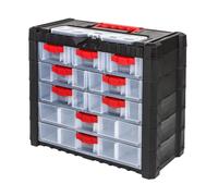 Organizador Multicase Cargo almacén de piezas de client rojo negro cajones 3 ...