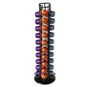 Organizador para Capsulas de Cafe Nespresso Nyana Home Organizador para 40 Cápsulas Diseñado para Capsulas Nespresso Diseño Moderno y Compacto Soporte Giratorio 360º