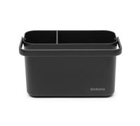 Organizador para fregadero FREGADERO 22 cm, oscuro gris, plástico, Brabantia