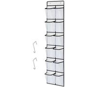 Organizador para puerta Ibenzoa®: Ahorra espacio. Organizador colgante con 12 compartimentos grandes, dimensiones totales 150x30 cm, dimensiones de cada compartimento 20x14 cm. Fabricado en tela no te
