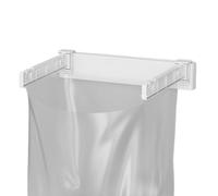 Organizador plegable para bolsas de basura sin taladrar | Estante de basura de montaje en pared para fregadero, baño, comedor, dormitorio, caravana