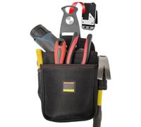 organizadora de liberación rápida para herramientas de electricista, soporte de gestión de hardware con cinturón resistente, estuche de almacenamiento profesional, accesorio de construcción para