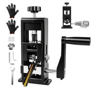 Orifesio Maquina de Pelar Cable de Cobre, Pela Cables de Electricidad con Cuchilla de Repuesto, Maquina Pelacables Manual para Cable de 1-25mm, Herramienta Pelacables para Reciclaje Cables Cobre
