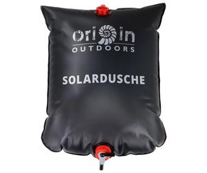 Origin Outdoors - Rollable Solar Shower 20 l - 18 mm black
