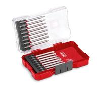 Original Einhell M-CASE 16-Juego de Puntas (Para Destornilladores Inalámbricos y Taladros Eléctricos con Puntas de 90 mm Hechas de Acero S2 Arenado y Vástago E 6.3 In aja de Almacenamiento)