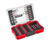 Original Einhell M-CASE 42- Juego de brocas (brocas de 25 mm, brocas de 50 mm, soporte magnético, llave de vaso, portabrocas de cambio rápido, incluye caja de almacenamiento)