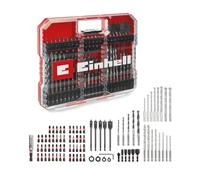 Original Einhell XL-CASE 95-piece impact-resistant bit and drill set (bits, various drill bits, bit holder, socket spanner, countersink, drill stop, pin spanner incl. storage box)