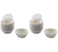 ORIGINAL KAISER Inspiration - Moldes de Papel Blanco para 200 Magdalenas/Muffins/Cupcakes Ø 7cm (Paquete de 2)