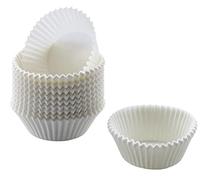 ORIGINAL KAISER Inspiration - Moldes de papel blanco para 200 mini magdalenas/muffins/cupcakes Ø 4,5cm