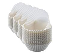 ORIGINAL KAISER Inspiration - Moldes de papel blanco para 200 mini magdalenas/muffins/cupcakes Ø 4,5cm (Paquete de 4)