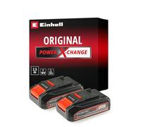Originale Einhell Batería 2.5 Ah Twinpack Power X-Change (Iones de Litio, 18 V, 2X 2.5 Ah, máx. 720 W, Universal para Todos los aparatos Power X-Change, Sistema de gestión Activa de batería ABS)