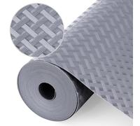 Origuuds Protector Cajones Cocina EVA Plastico Protector Antideslizante Estantes el Gabinete Impermeable, para Nevera Mueble Fregadero Estante (Gris/50cmx600cm)