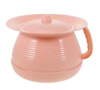 Orinal de Plástico con Tapa Rosa de Pp para Uso Doméstico