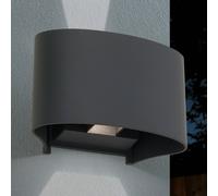 ORION Aplique LED de exterior Greta, up/down, antracita