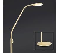 ORION Lámpara de pie LED Cobra, cambio de color de luz