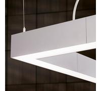 ORION Lámpara LED de techo Sando set para colgar 30x30cm