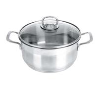 ORION: Olla de acero inoxidable con tapa, 18/10, PREMIUM, apta para inducción, 6,2 litros