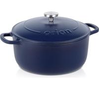ORION, olla de acero inoxidable esmaltado, con asas, capacidad de 52 litros, diámetro de 26 cm, modelo 113348