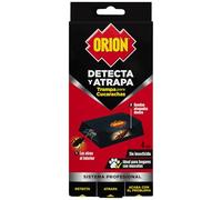 Orion Trampa Adhesiva Cucarachas, Sin Insecticida, Potente Atrayente, 4 uds