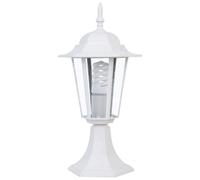 ORION91 APLIQUE ALUMINIO IP44 EXTERIOR SOBREMURO BLANCO 1 LUZ 43cm x 18cm BOMBILLA NO INCLUIDA ASTRID SpazioLuzio