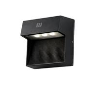 ORION91 - Aplique LED Inox, IP54 3w 257lm, Blanco Neutro 4000K - Iluminación Exterior