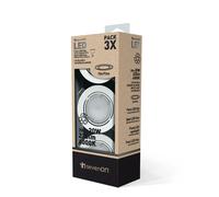 ORION91 Pack 6 LED Ceiling Spotlights, Round Recessed Lights 3W 225lm GU10 120º 4000K, Long Lifespan 15000H, Ideal for Home Lighting