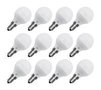 ORION91 Pack x 10 Bombillas LED G45 E14 Esférica 6w (=40w) 550lm Blanco Neutro 4000k 30000h Orion91 Simply