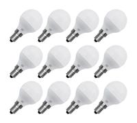Orion91 pack x 10 led bulb g45 e14 spherical 6w (=40w) 470lm warm white 3000k 10000h spotlight lighting wall lamp bulb - orion91 simply