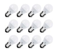 Orion91 pack x 10 led bulb g45 e27 spherical 6w (=40w) 470lm neutral white 4000k 10000h spotlight lighting wall lamp bulb - orion91 simply