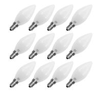 Orion91official ® - pack x 10 c35 e14 led bulb, candle 6w (=40w) 470lm, non-dimmable, warm white light 3000k, 10000h spotlight, lighting, wall lamp, lamp, bulb - spaziorion91
