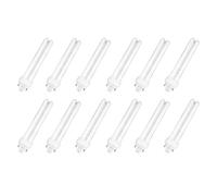 ORION91oficial® - Pack x 6 Bombillas de Bajo Consumo, T4 PL 2 Tubos, G24D-3 (2 Pin), 26W Equivalente a 120W, 1456 lúmenes, 2700K, Luz Blanco Cálido nergética 8000 Horas - 14,5 x 2,5