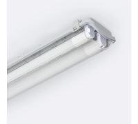 ORION91oficial® - Pantalla SLIM Estanca 120cm IP65, con dos Tubos LED Cristal 2X18W 3240lm, Luz Blanco Neutro 4000K, G13-T8, Regleta, Garaje, Almacén, Industrial - spaziOrion91