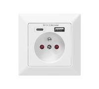 Orno ae-13232 - toma de corriente empotrable (usb, 1 puerto usb a, 5 v