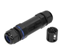 Orno ae-13600 conectores electricos recto impermeable ip68, m25, 3x6mm
