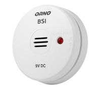 Orno, bsi, detector de humo 9v dc, alarma sonora de alta intensidad, s