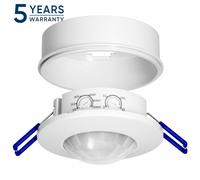 Orno czujnik ruchu 360°, ip20, 1200w, zasi?g max. 8 m, bia?y