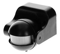 Orno OR-CR-201 Detector de movimiento exterior IP44 1200 W con ajuste vertical (negro)
