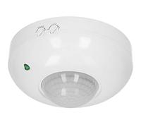 ORNO OR-CR-203 Sensor de Movimiento 360 ° 10-1200 W instalación en Techo infrarrojo Empotrado Blanco 207 (Blanco)