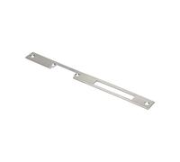 Orno Placa de Cierre Simple Simétrica Corta Niquelada (derecha izquierda 22/250/3 mm)